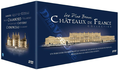 The Most Beautiful Castles in France - 21-DVD Box Set (DVD)